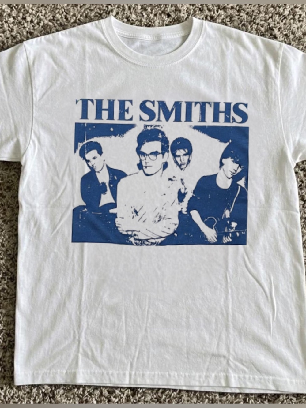 Gildan White The Smiths Graphic Band Tee